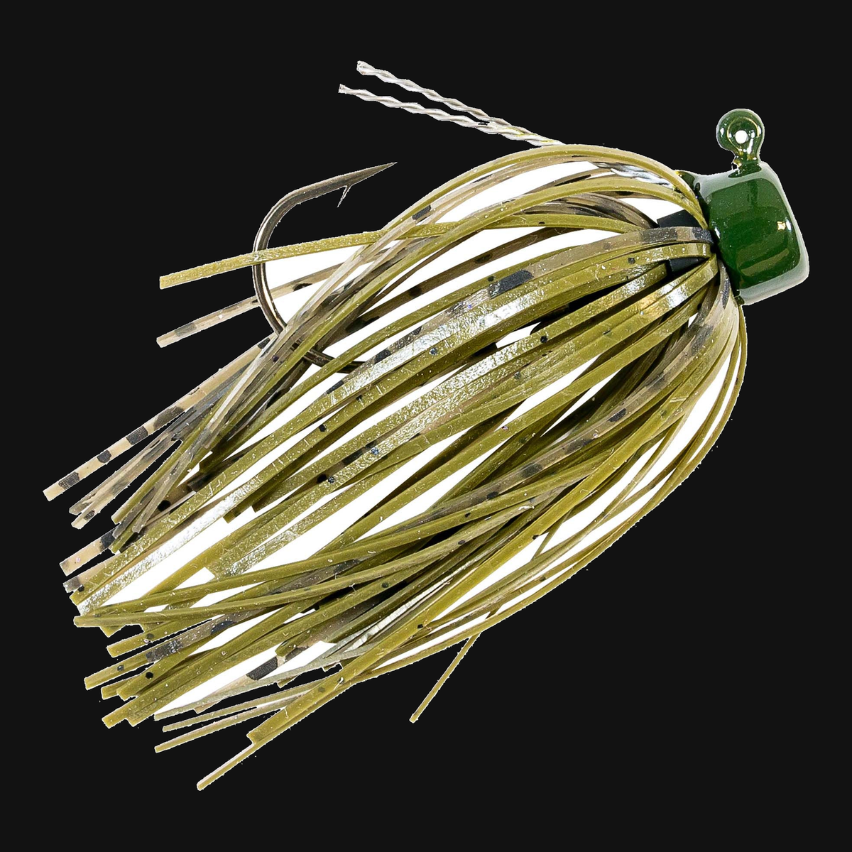 Z-Man ShroomZ™ Micro Finesse Jig, 1/8 oz (2-pack) / Green Pumpkin