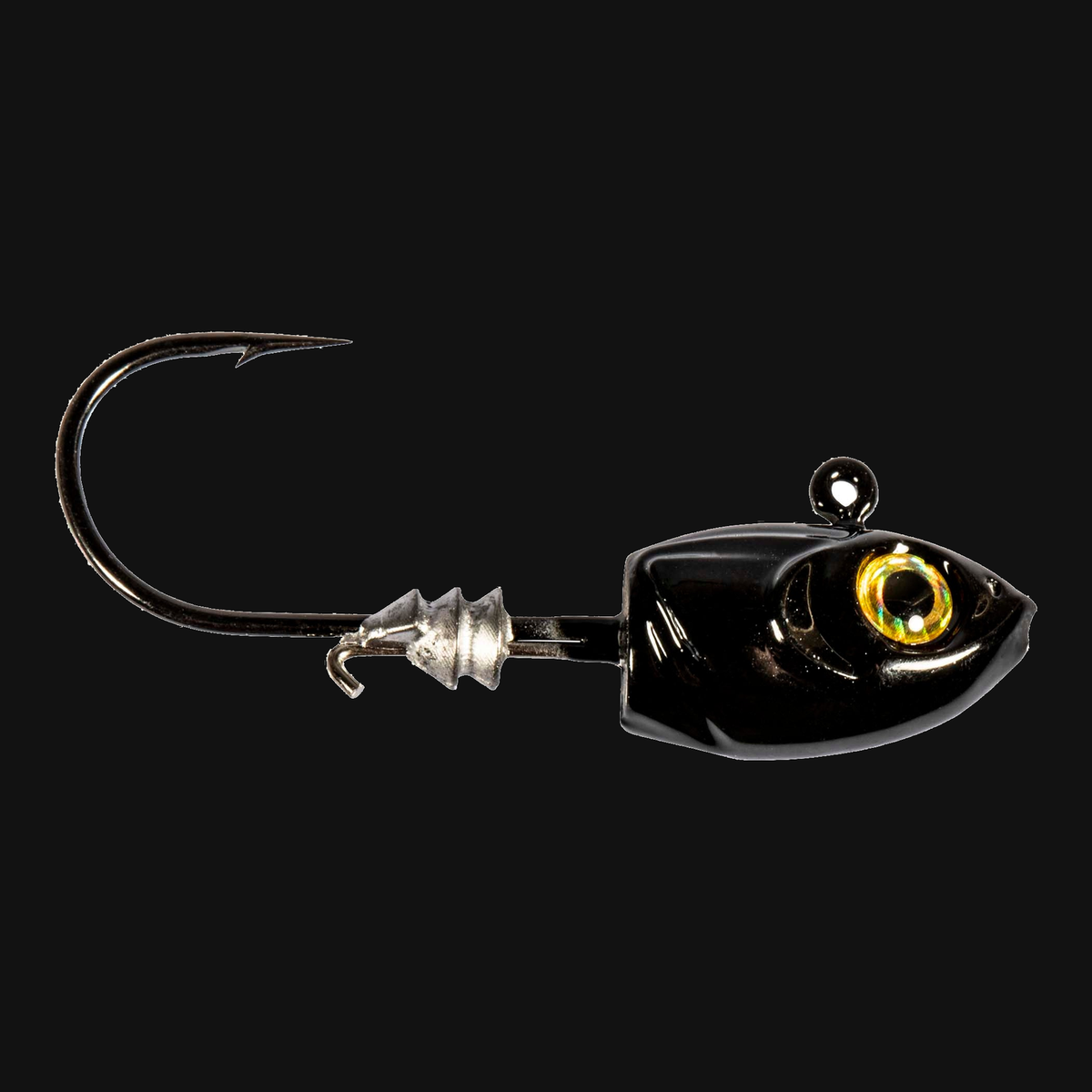 Z-Man Micro Shad HeadZ™, 1/16oz (4-pack) / Black