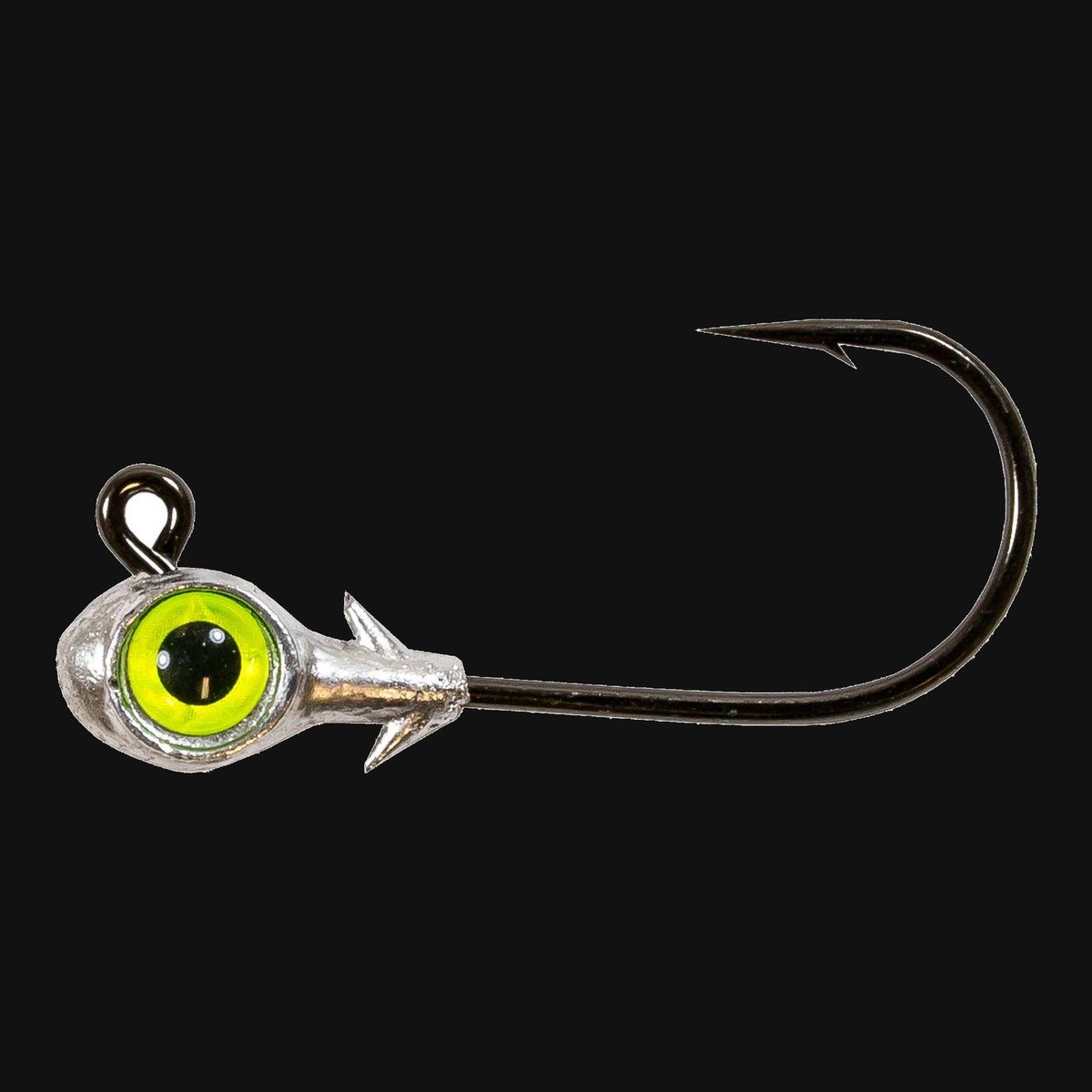 Z-Man Trout Eye® Jigheads, 1/8 oz (3-pack) / Chartreuse