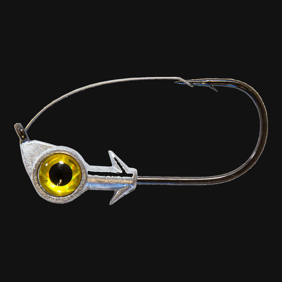 Z-Man Weedless Eye™ Jigheads, 3/16 oz (3-pack) / Gold