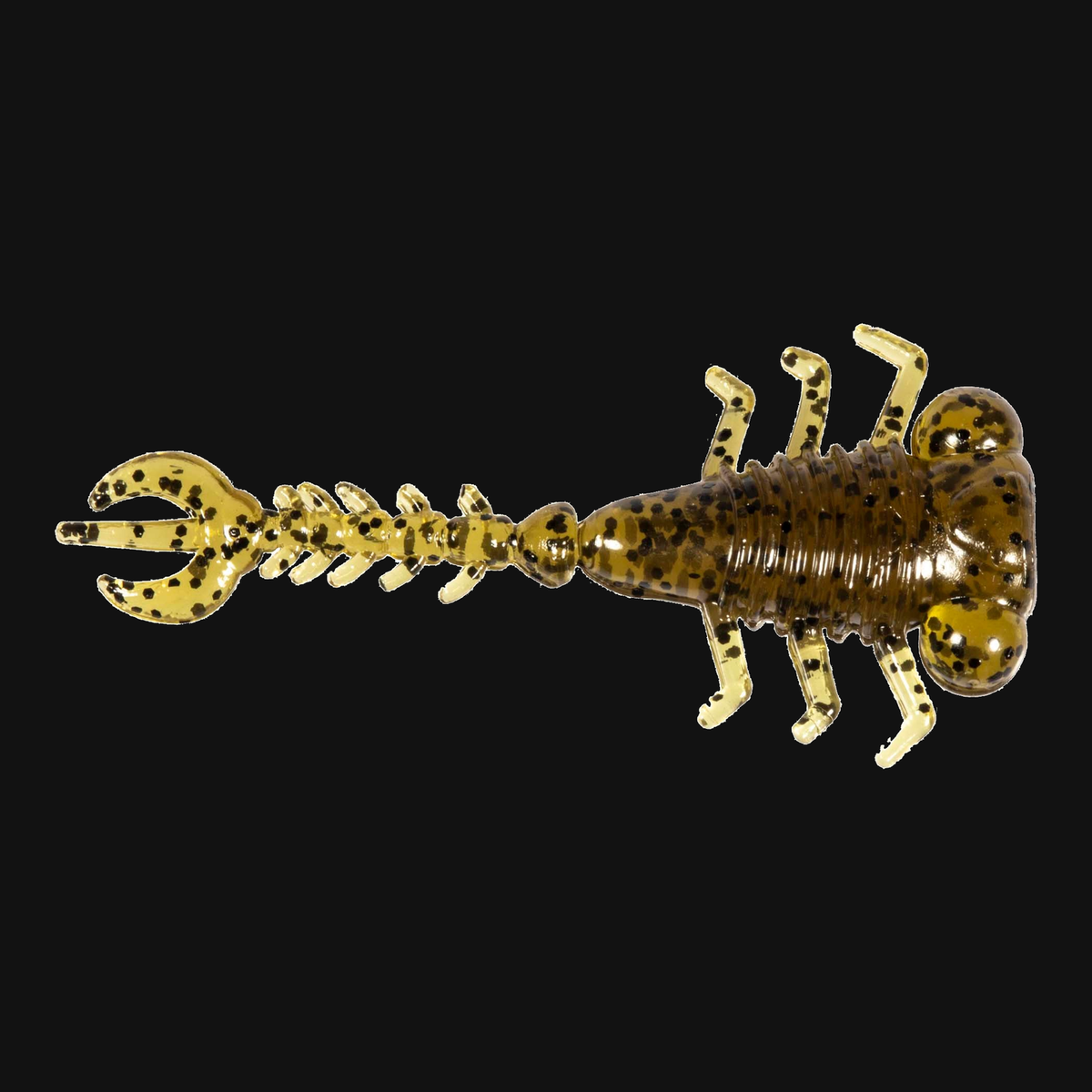 Z-Man LarvaZ 1.75-inch micro finesse bait in Green Pumpkin
