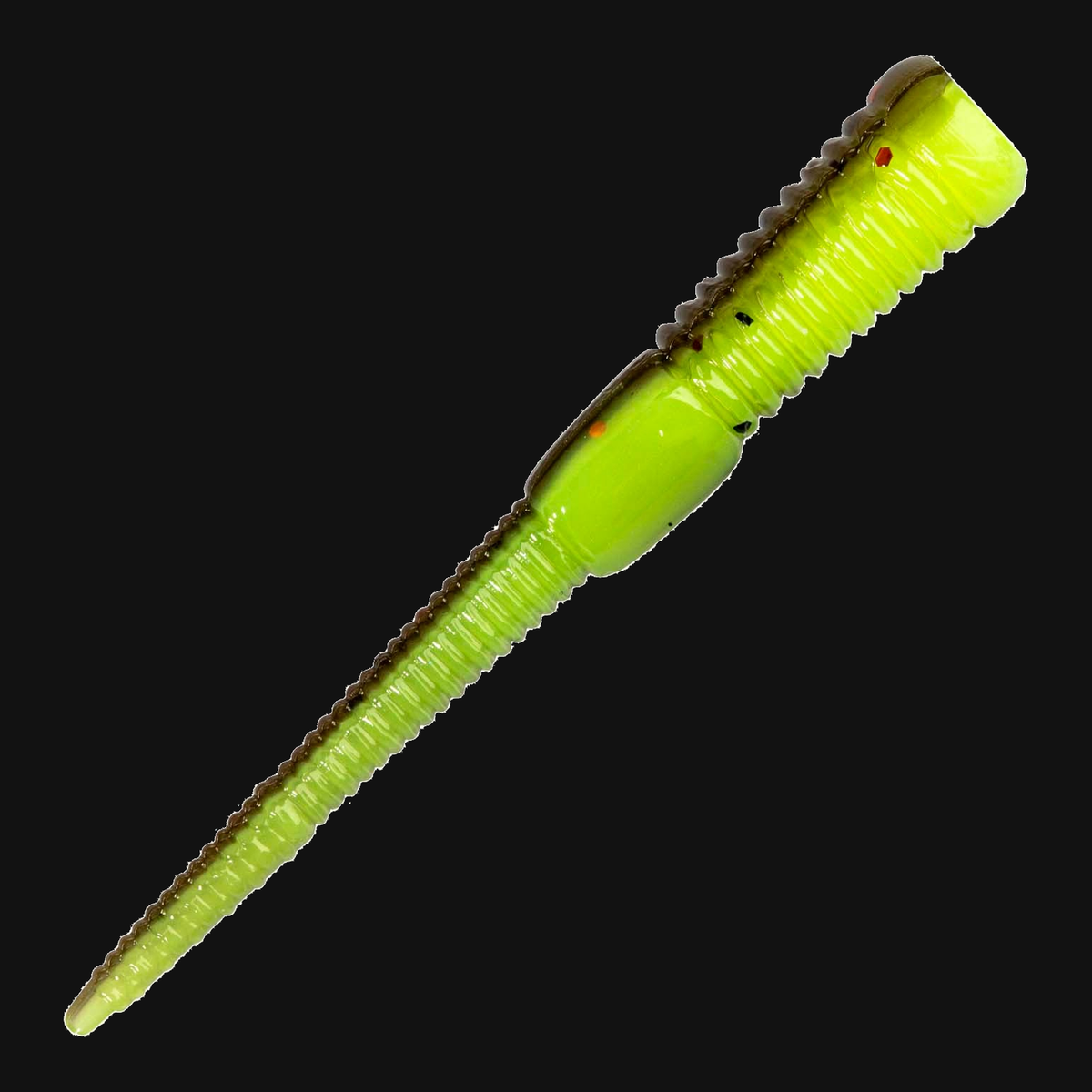 Z-Man Micro WormZ 2-inch micro finesse worm in Coppertreuse