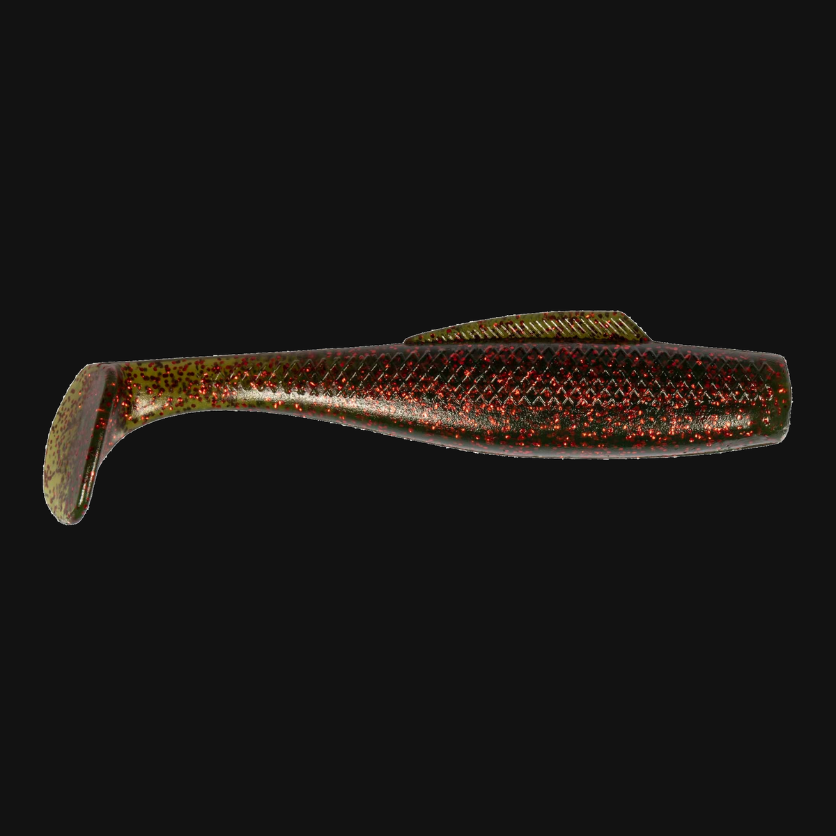 Z-Man MinnowZ in Avocado, paddle tail swimbait