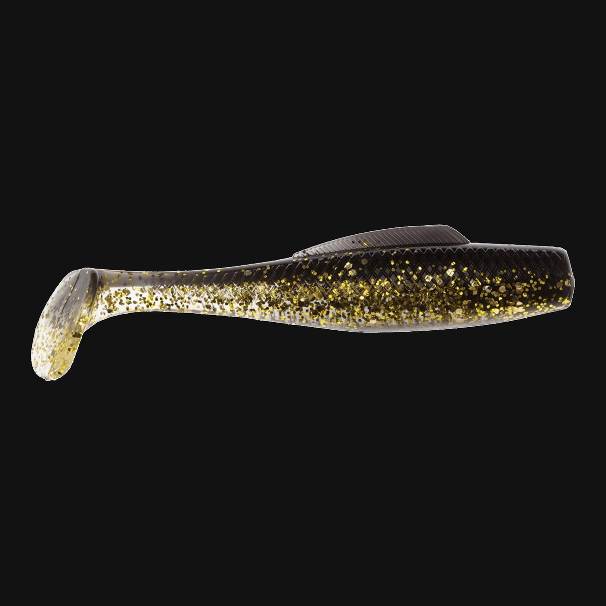 Z-Man MinnowZ in Goldrush, paddle tail swimbait