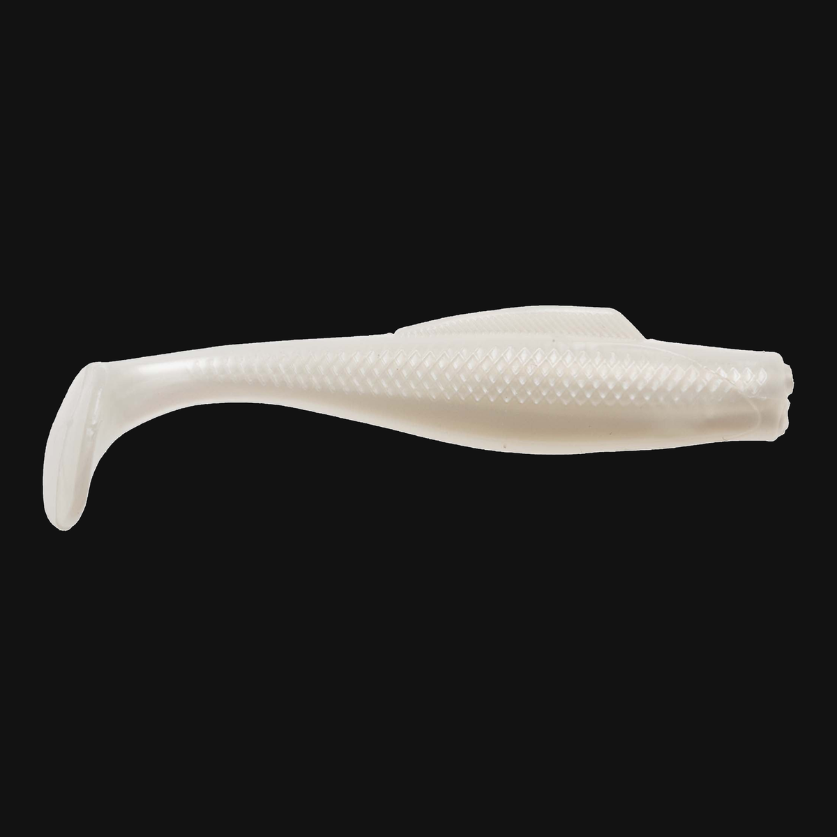 Z-Man MinnowZ in Pearl, paddle tail swimbait