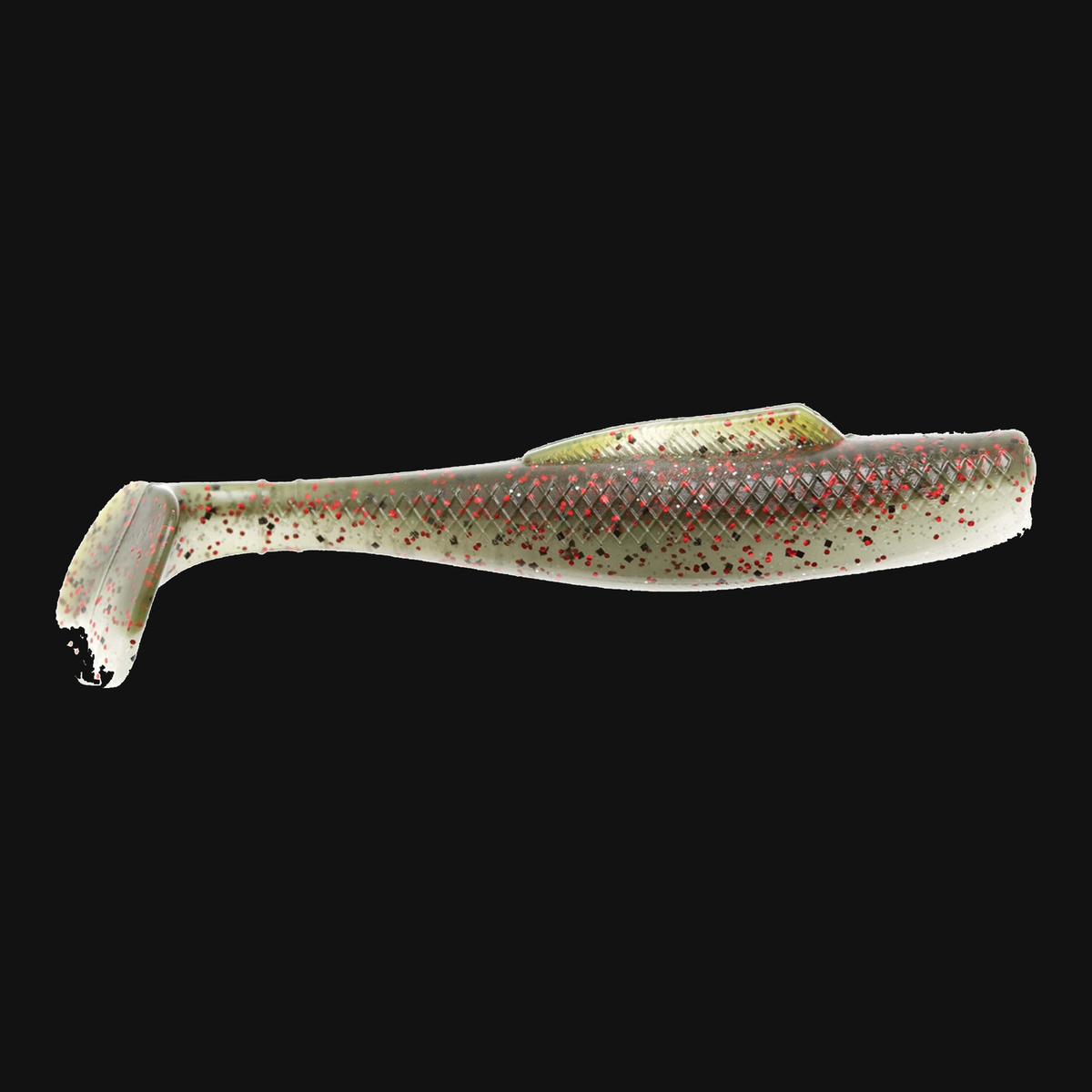 Z-Man MinnowZ in Redbone, paddle tail swimbait