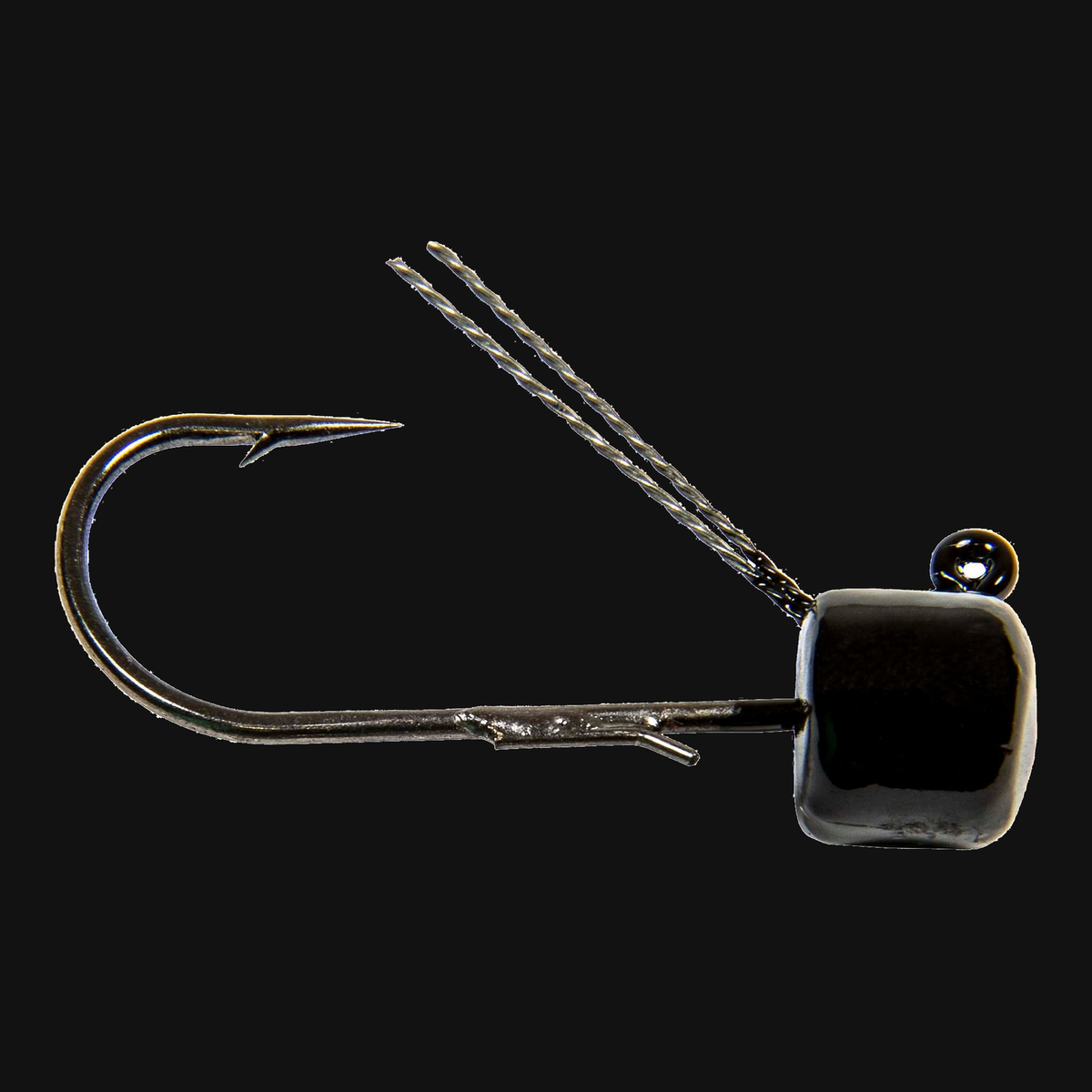 Z-Man Pro ShroomZ Weedless 1/10-ounce jighead, 4-pack in Black