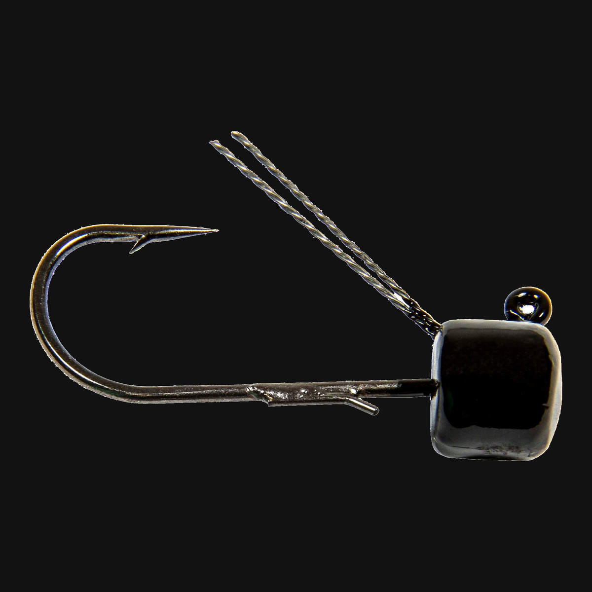 Z-Man Pro ShroomZ Weedless 1/3-ounce jighead, 4-pack in Black