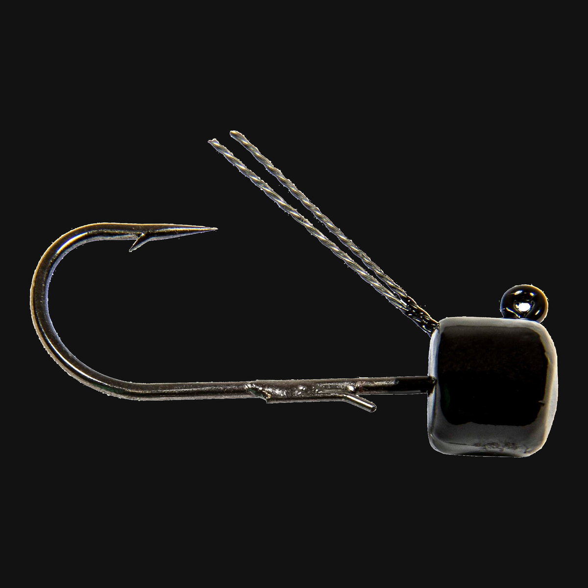Z-Man Pro ShroomZ Weedless 1/4 oz (4-pack) / Black