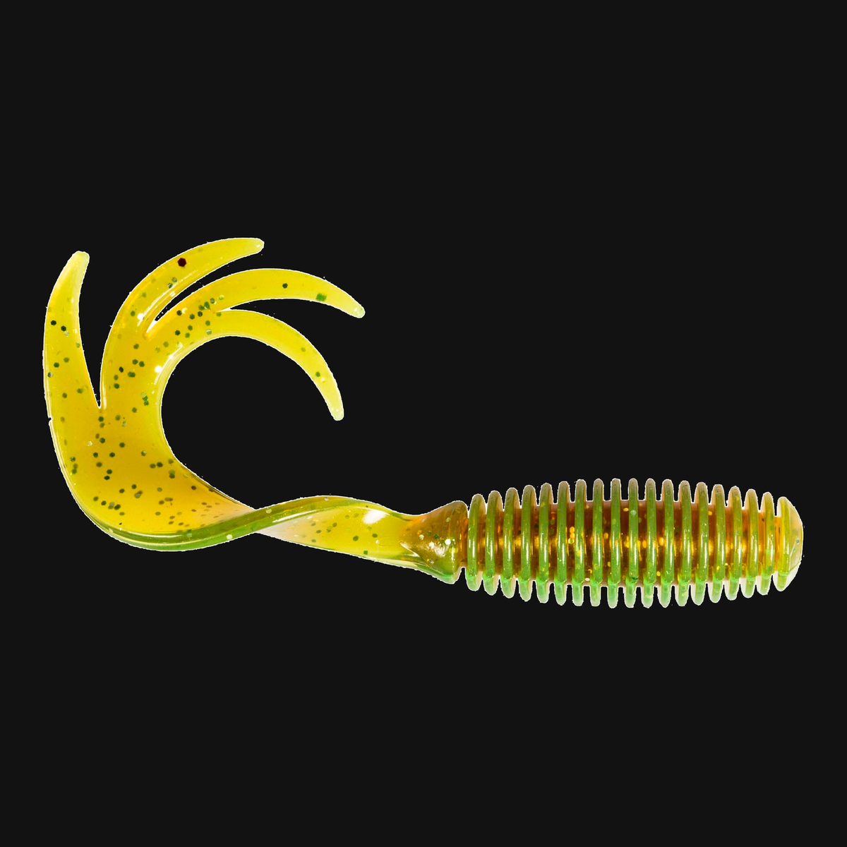 Z-Man ST GrubZ 2.5-inch curly tail grub in Midnight Oil