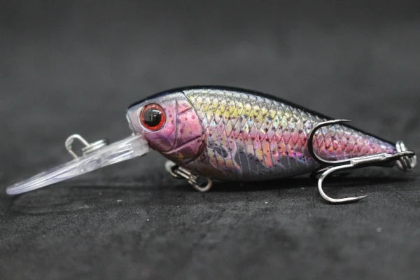 Crankbait Fishing Lure 8g 8cm 3 Meters Depth High End Hooks Wide Wobble with Deep Diving Carp Fishing HC549