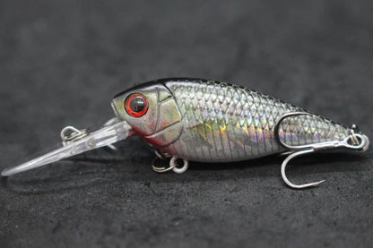Crankbait Fishing Lure 8g 8cm 3 Meters Depth High End Hooks Wide Wobble with Deep Diving Carp Fishing HC549
