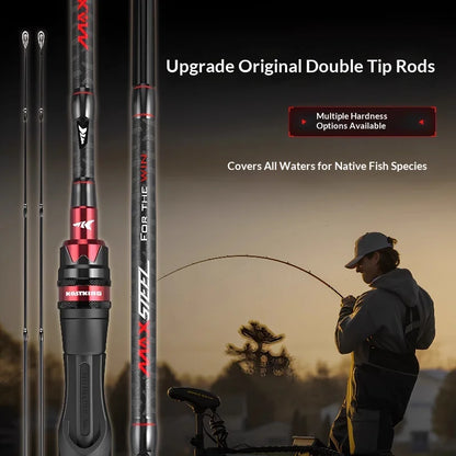 KastKing 1.68m UL/L Gun handle rod | Carbon Fiber | Solid Tip | LS Ceramic Guides | Ultra-Light Micro Lure Fishing