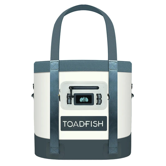 Toadfish 34L Waterproof Tote + MagLatch Sling | Seashell | DrySeal Interior Zipper | Salt-Tough Shell | Built-In Sunhat Holder | 2-in-1 Modular
