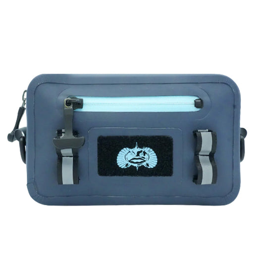 Toadfish Waterproof Sling | Ocean Blue | DrySeal Zipper | MagLatch System | Salt-Tough Shell | Velcro Fly Patch | Sling & Waist Pack