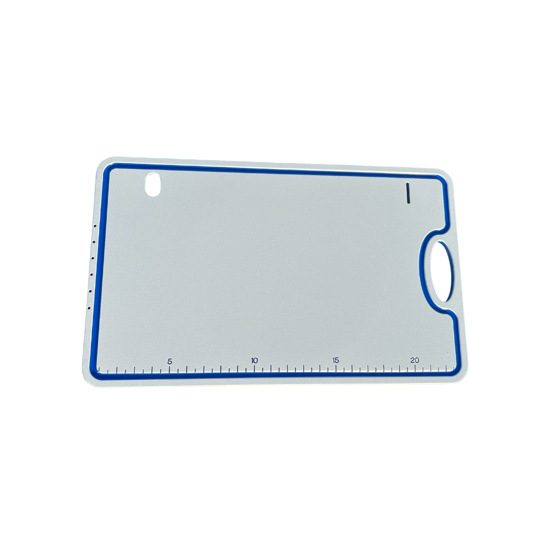 TRAPSKI Bucket Board | Made in USA | Marine-Grade HDPE | Fits 5-Gallon Buckets & Coolers | Integrated Ruler | Non-Skid Feet | Fillet, Bait Prep & Gear