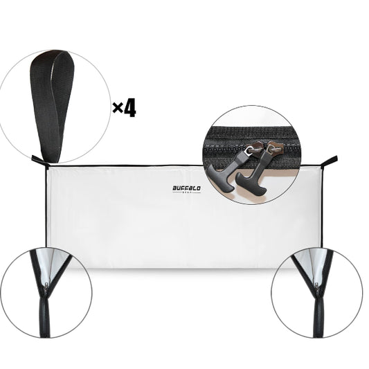 Buffalo Gear 116" Fish Kill Bag | Blanket Cooler | Tuna & Billfish | YKK Dual-Side Zipper
