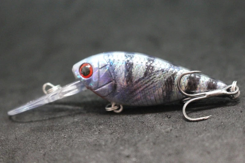 Crankbait Fishing Lure 8g 8cm 3 Meters Depth High End Hooks Wide Wobble with Deep Diving Carp Fishing HC549