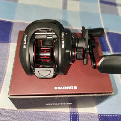 KastKing Brutus Baitcasting Fishing Reel Magnetic Brake System Anti Backlash Long Casting For Freshwater Saltwater Outdoor