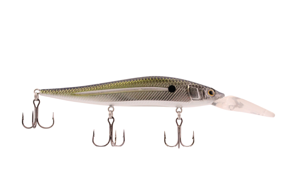 Livingston Lures Jerkmaster 121 Deep Plus | EBS Deep Jerkbait for Bass