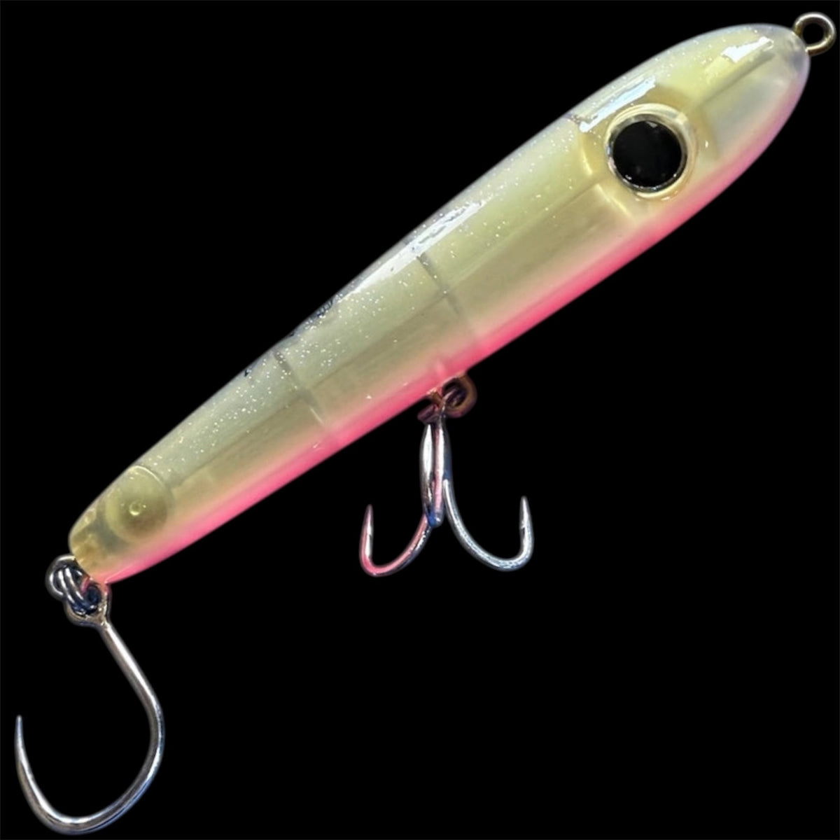 Stack Tackle Beletti Topwater Lure | 5" & 3.5" | Thru-Wire | BKK Hooks | Floating | Striped Bass, Snook, Bluefish | 7 Colors