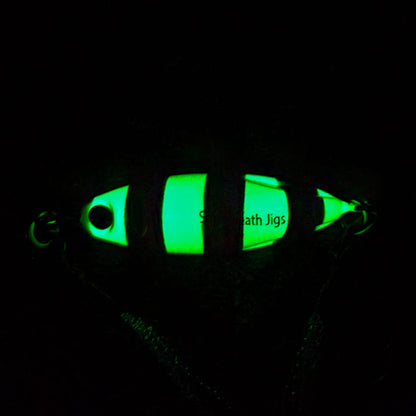 Submission Fishing Co. Sumo Slow Pitch Jig | Two-Face Rigging | Leaf Wobble | 40g & 60g | 5 Colors
