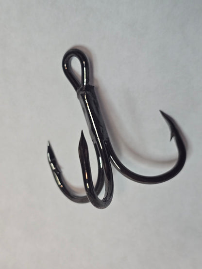Royal Hooks ROYAL Twisted Treble Hooks | Twisted Shank | Chemically Sharpened & Honed | Heat Treated | 6-Pack or Bulk | #10–2/0