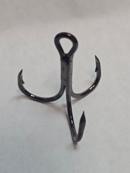 Royal Hooks ROYAL Twisted Treble Hooks | Twisted Shank | Chemically Sharpened & Honed | Heat Treated | 6-Pack or Bulk | #10–2/0