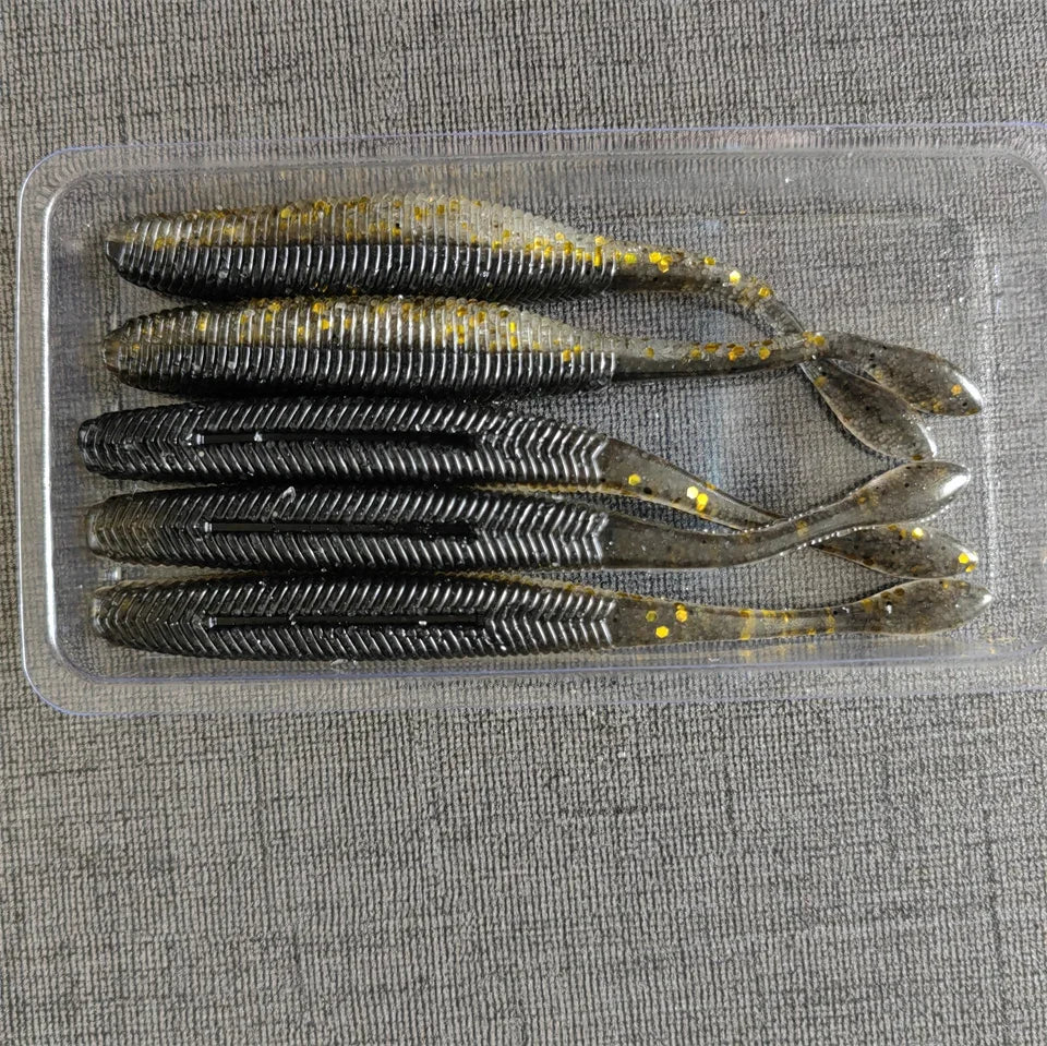 Soft Bait Fishing Lure Straight Tail