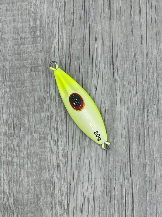 Kraken Jigz Bumble Bee Neon Slow Pitch Jig | 40g & 80g