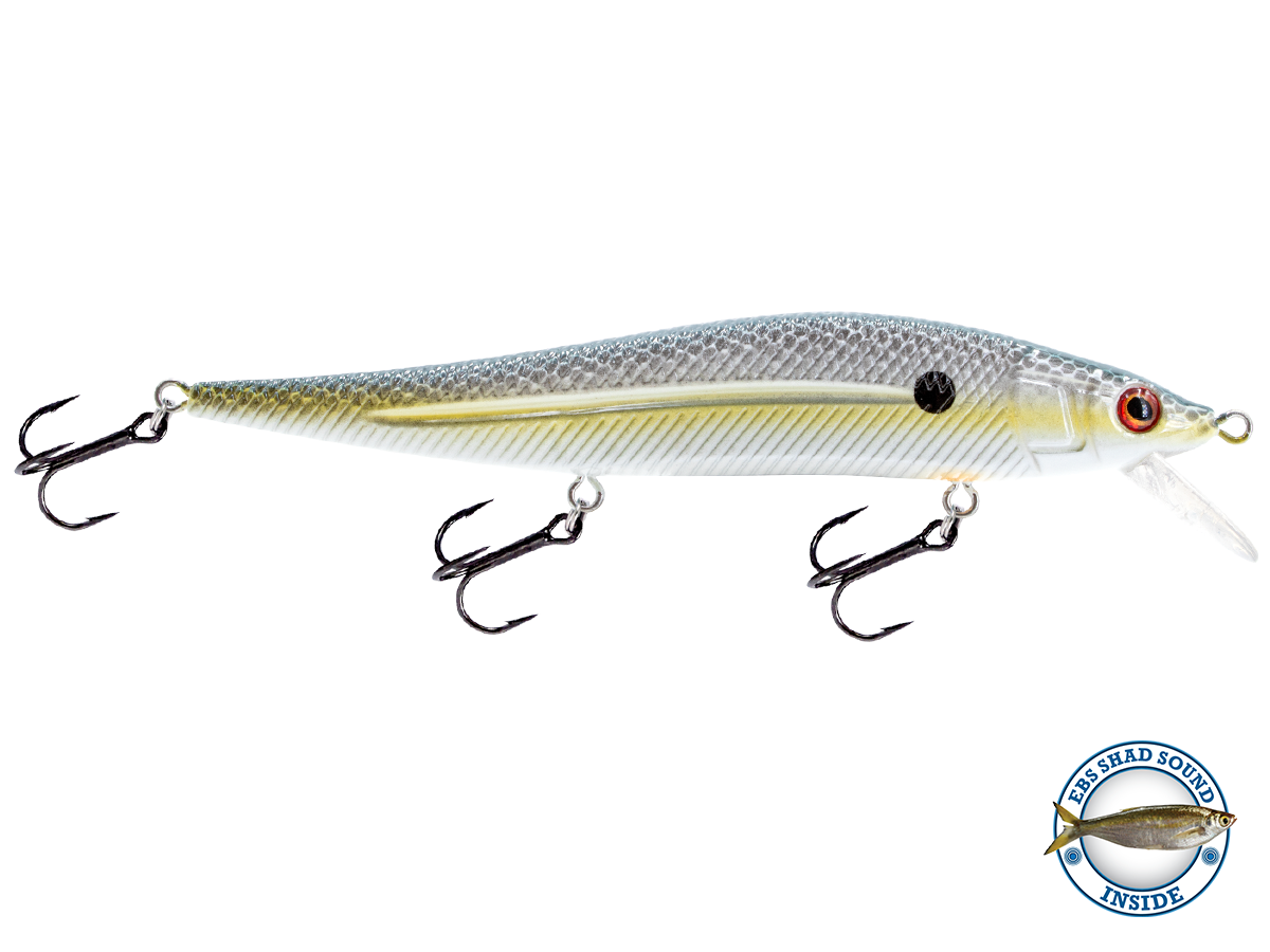 Livingston Lures JerkMaster 121C | EBS Jerkbait for Bass and Walleye