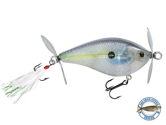 Livingston Lures SpinMaster | EBS Dual-Prop Topwater