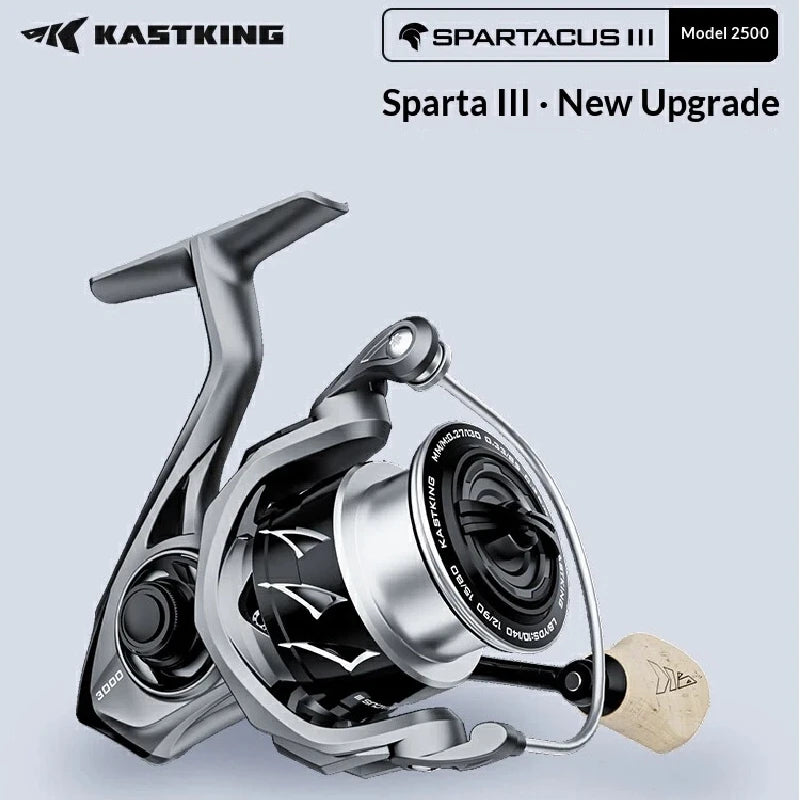 Kastking Sparta 3 Long Cast Spinning Reel Shallow Spool Light Weight High Strength General Purpose Micro Lure Sea Bass Fishing