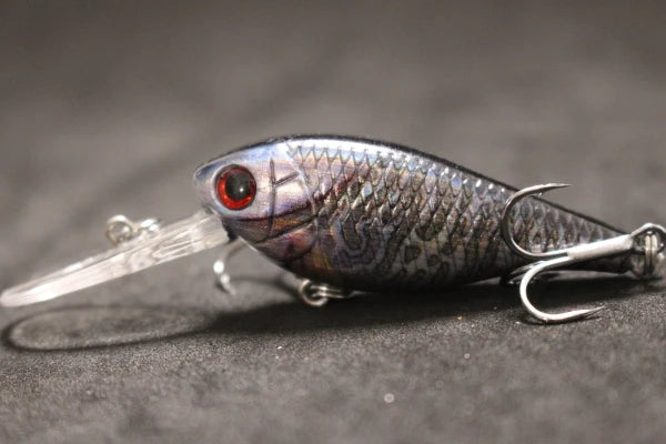 Crankbait Fishing Lure 8g 8cm 3 Meters Depth High End Hooks Wide Wobble with Deep Diving Carp Fishing HC549