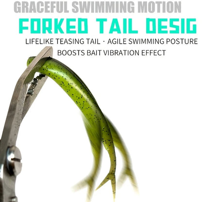 Fork Tail Soft Plastic Lures