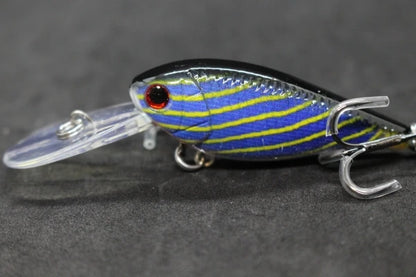Crankbait Fishing Lure 8g 8cm 3 Meters Depth High End Hooks Wide Wobble with Deep Diving Carp Fishing HC549