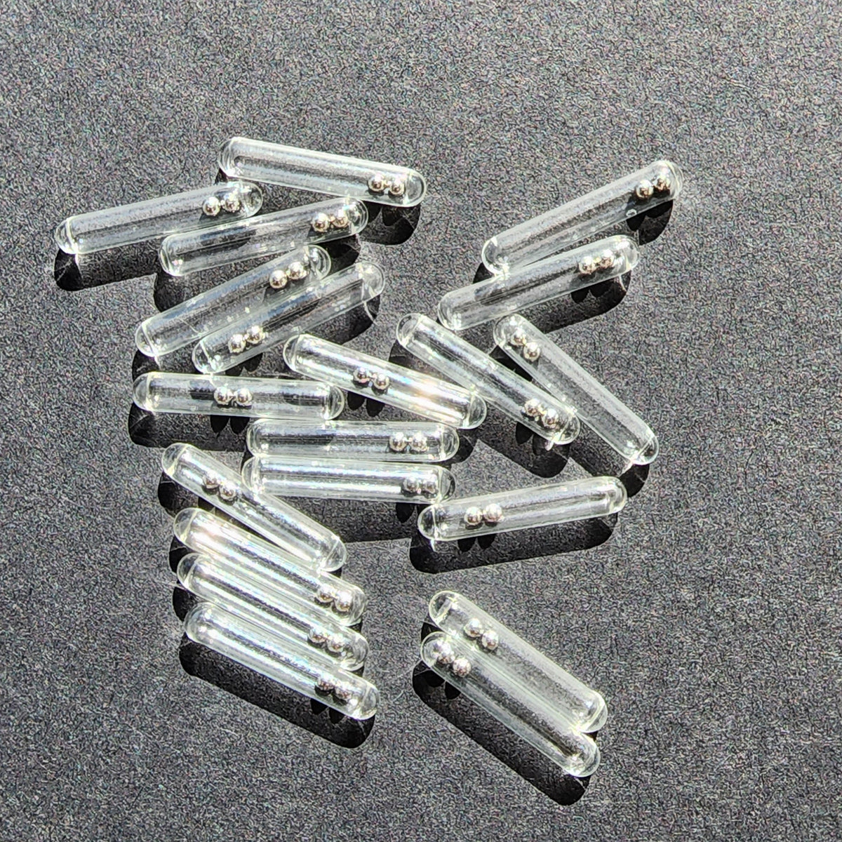 Knockin Tail Rattles 3mm Glass 20pk — Replacement Fishing Lure Rattles