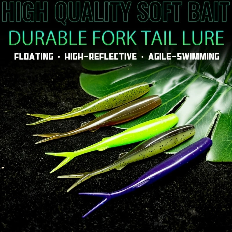 Fork Tail Soft Plastic Lures