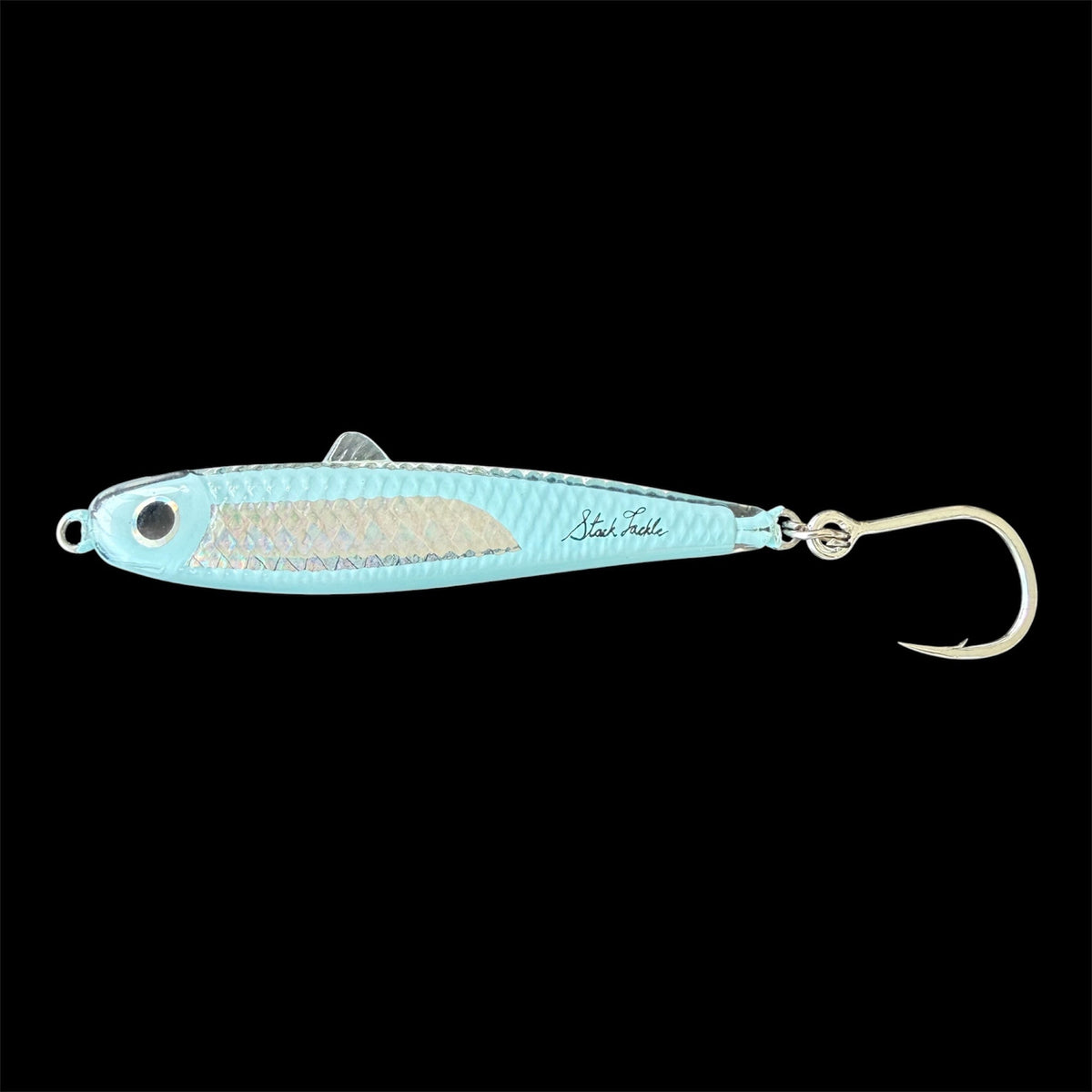 Stack Tackle Chovie Jig | 3/4 oz | BKK Inline Hook | Anchovy Imitation | False Albacore, Striped Bass, Black Sea Bass | 5 Colors