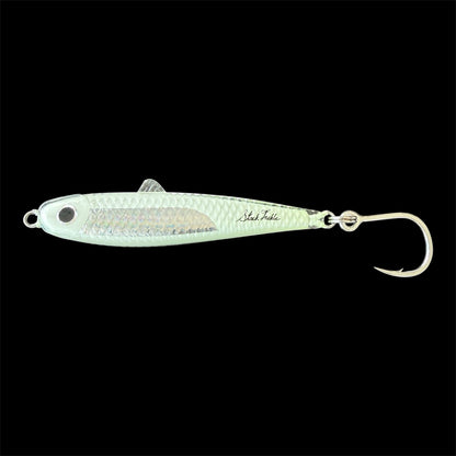 Stack Tackle Chovie Jig | 3/4 oz | BKK Inline Hook | Anchovy Imitation | False Albacore, Striped Bass, Black Sea Bass | 5 Colors