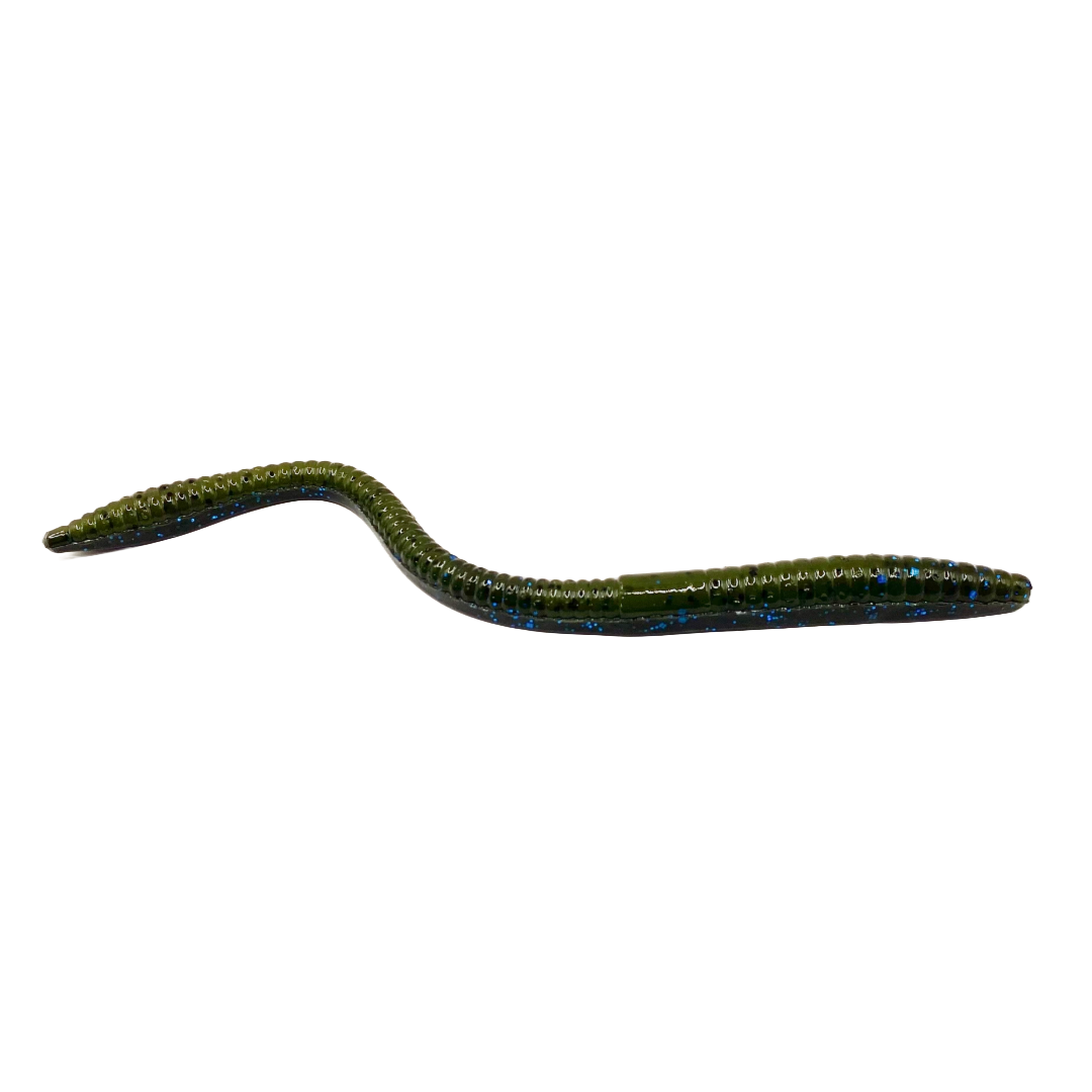 Hendrix Slim Juicy Flat-Sided Worm 6-Inch 8-Pack