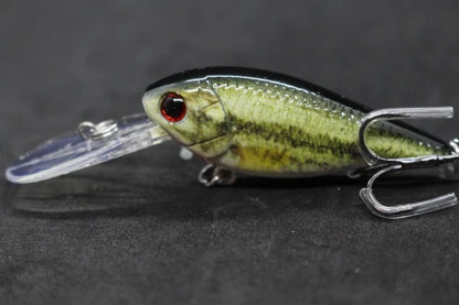 Crankbait Fishing Lure 8g 8cm 3 Meters Depth High End Hooks Wide Wobble with Deep Diving Carp Fishing HC549