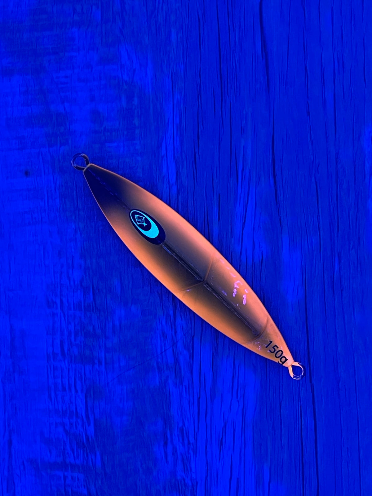 Kraken Jigz Mayhem Orange UV Slow Pitch Jig | 150g & 250g
