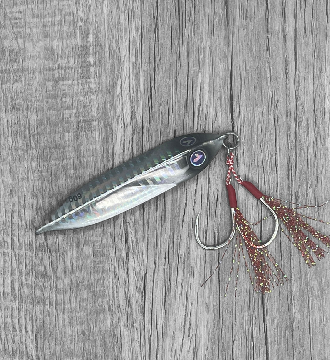 Kraken Jigz Head Hunter Chrome Slow Pitch Micro Jig
