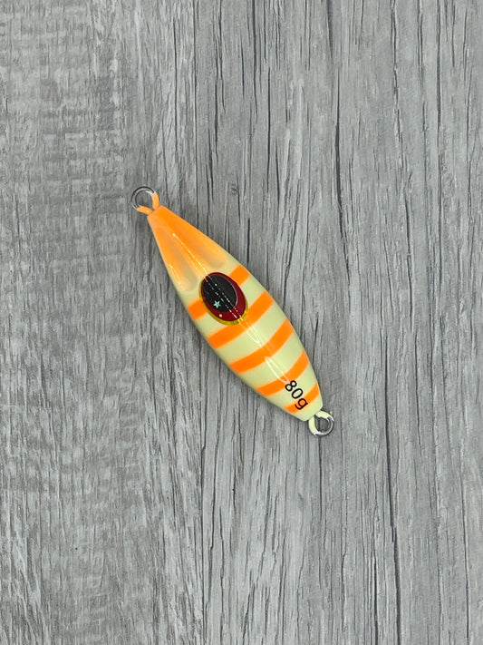 Kraken Jigz Bumble Bee Tangerine Slow Pitch Jig | 40g & 80g