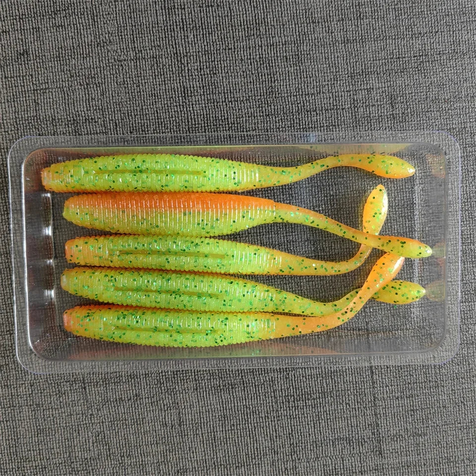 Soft Bait Fishing Lure Straight Tail