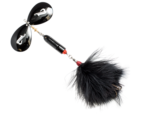 Livingston Lures Bad Boy Bucktail | EBS Spinner for Musky and Pike