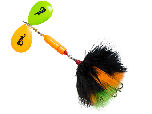 Livingston Lures Bad Boy Bucktail | EBS Musky & Pike Spinner