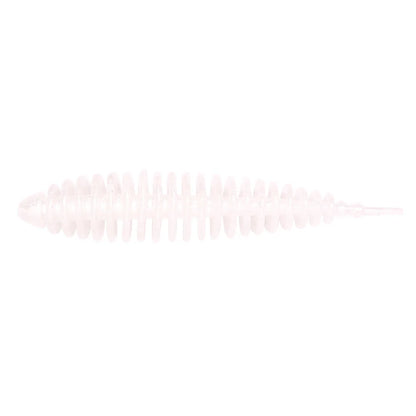 Soft Fishing Lure, Spiral Worm Bait with Glitter