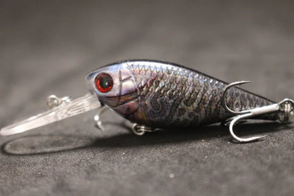 Crankbait Fishing Lure 8g 8cm 3 Meters Depth High End Hooks Wide Wobble with Deep Diving Carp Fishing HC549